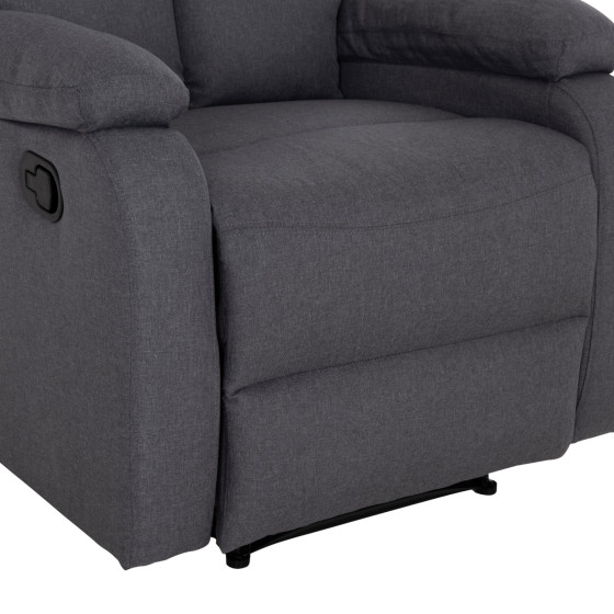 ARMCHAIR RELAX DIONI HM3296.01 GREY FABRIC 85x90x100Hcm.