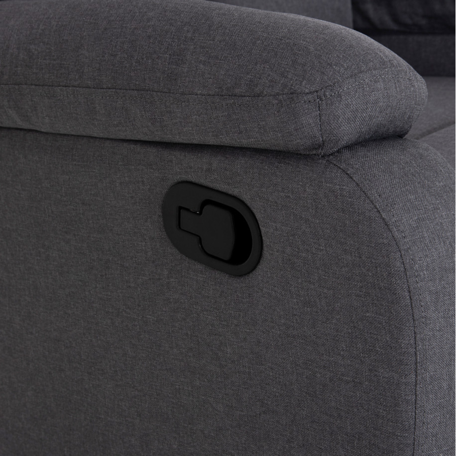 ΠΟΛΥΘΡΟΝΑ RELAX DIONI HM3296.01 ΓΚΡΙ ΥΦΑΣΜΑ 85x90x100Υεκ.