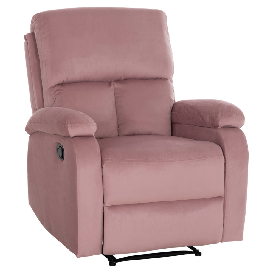 ARMCHAIR RELAX DIONI HM3296.02 PINK VELVET 85x90x100Hcm.