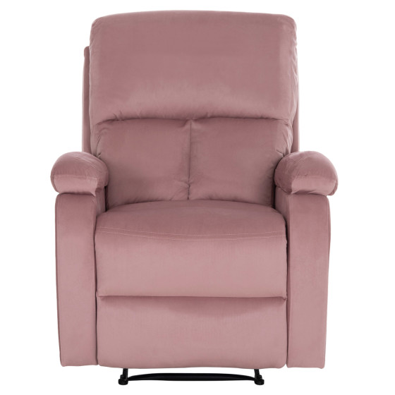 ARMCHAIR RELAX DIONI HM3296.02 PINK VELVET 85x90x100Hcm.