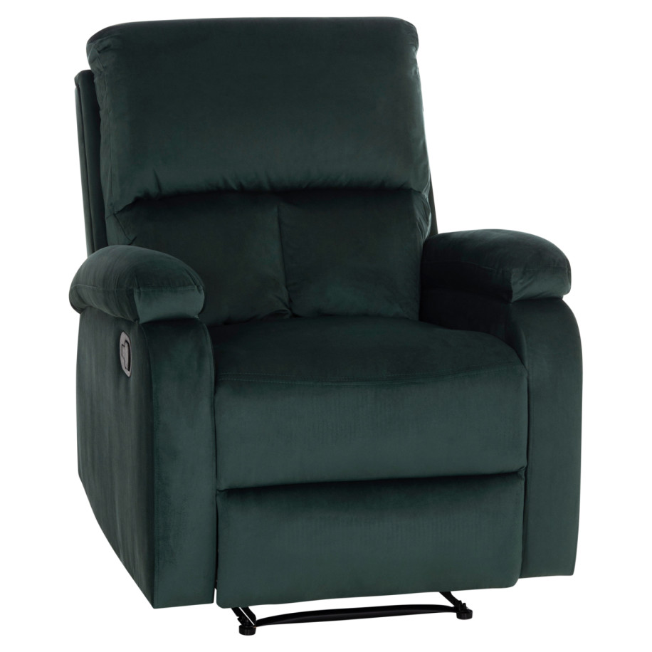ARMCHAIR RELAX DIONI HM3296.05 GREEN VELVET 85x90x100Hcm.