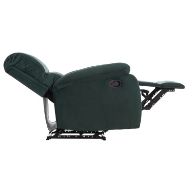 ARMCHAIR RELAX DIONI HM3296.05 GREEN VELVET 85x90x100Hcm.