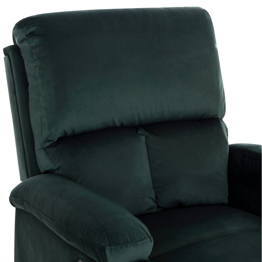 ARMCHAIR RELAX DIONI HM3296.05 GREEN VELVET 85x90x100Hcm.