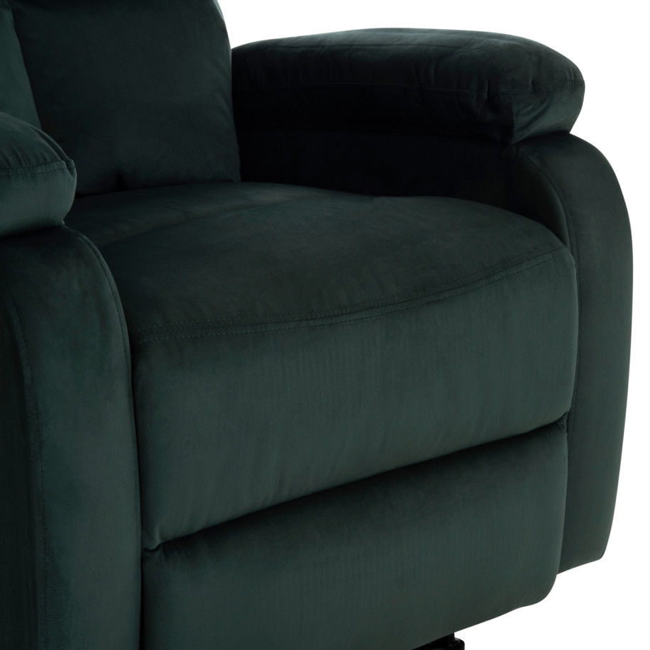 ARMCHAIR RELAX DIONI HM3296.05 GREEN VELVET 85x90x100Hcm.