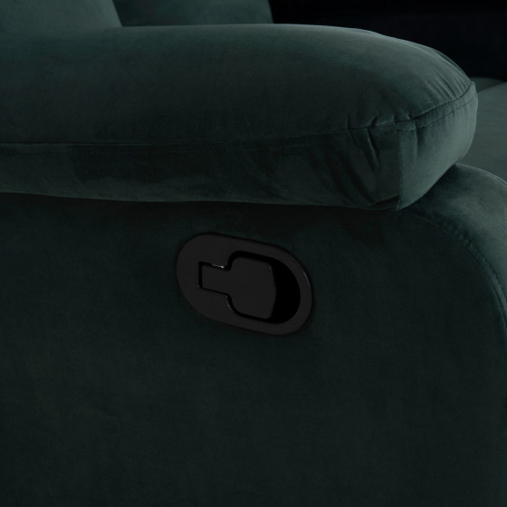 ARMCHAIR RELAX DIONI HM3296.05 GREEN VELVET 85x90x100Hcm.