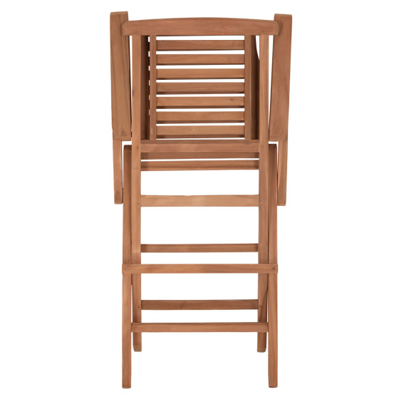 ΠΟΛΥΘΡΟΝΑ ΤΡΑΠΕΖΑΡΙΑΣ ΠΤΥΣΣΟΜΕΝΗ CRANDER HM6377 ΞΥΛΟ TEAK 53x63x90Υεκ.