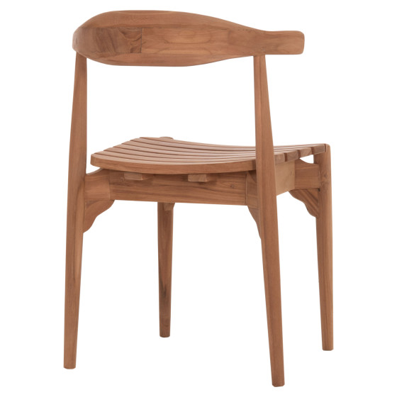 OUTDOOR DINING CHAIR DONNY HM6378 TEAK WOOD 52x54x74Hcm.