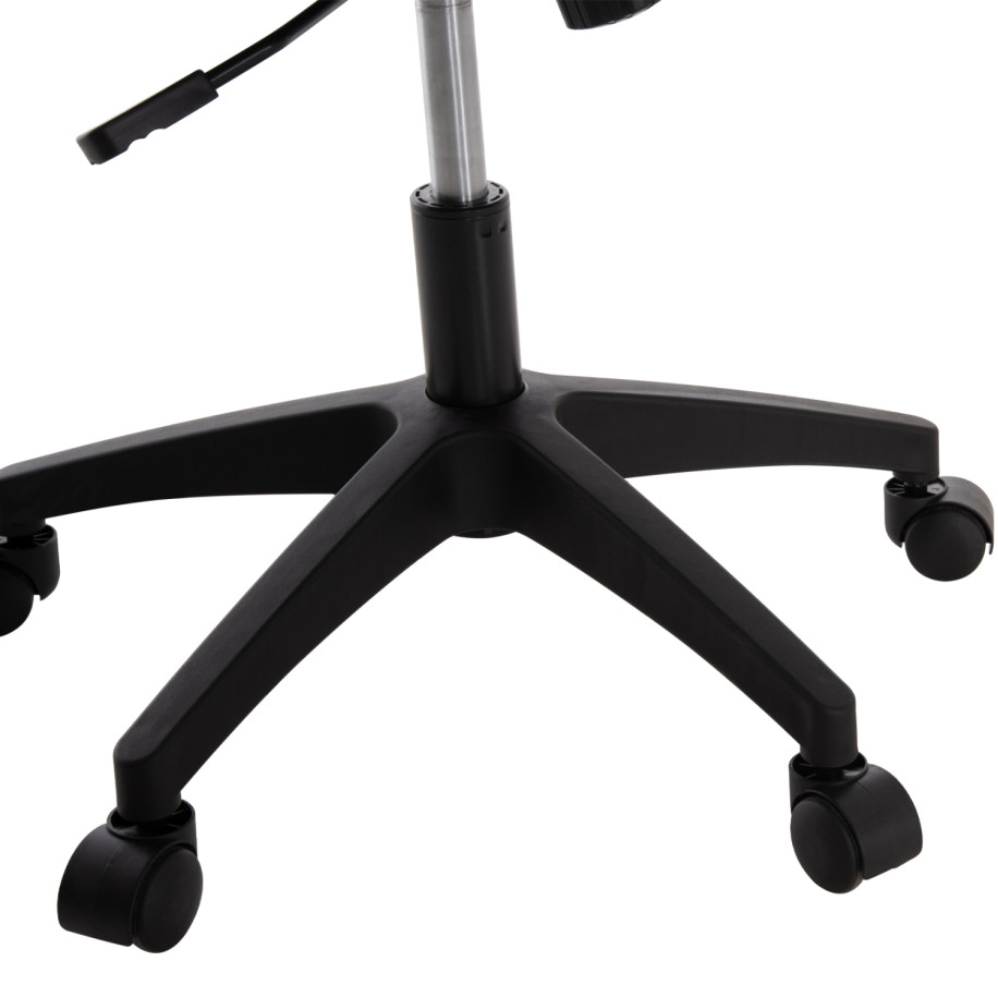 OFFICE CHAIR BLAZER HM1205.05 GREY MESH FABRIC--BLACK FRAME 60x58x110-130Hcm.