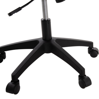 OFFICE CHAIR BLAZER HM1205.05 GREY MESH FABRIC--BLACK FRAME 60x58x110-130Hcm.