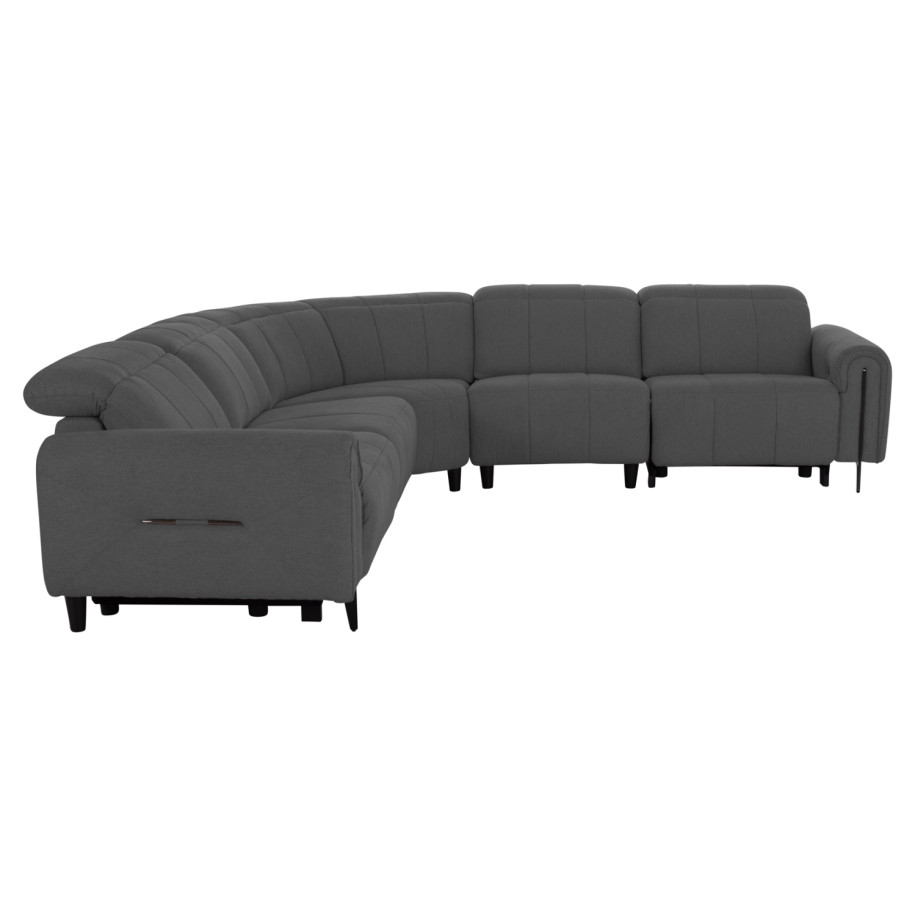 ΓΩΝΙΑΚΟΣ ΚΑΝΑΠΕΣ ΜΕ RECLINE ORACLE HM3290.01 ΓΚΡΙ ΥΦΑΣΜΑ 260x260x90(κάθισμα)x94Υεκ.