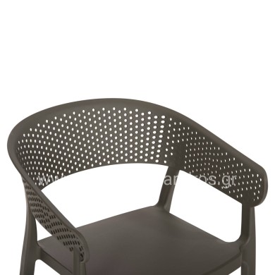 ΠΟΛΥΘΡΟΝΑ ΠΟΛΥΠΡΟΠΥΛΕΝΙΟΥ PERFOE HM5941.07 DARK OLIVE 53,5x50,5x73Υεκ.