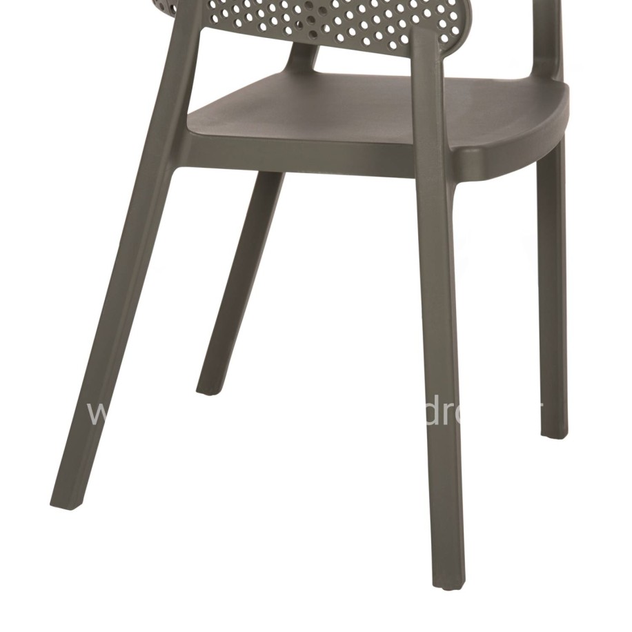 ΠΟΛΥΘΡΟΝΑ ΠΟΛΥΠΡΟΠΥΛΕΝΙΟΥ PERFOE HM5941.07 DARK OLIVE 53,5x50,5x73Υεκ.