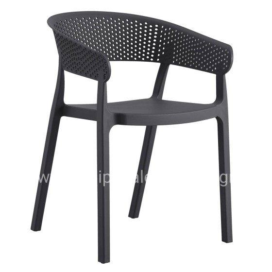 ΠΟΛΥΘΡΟΝΑ ΠΟΛΥΠΡΟΠΥΛΕΝΙΟΥ PERFOE HM5941.10 ΓΚΡΙ 56x50x73Υεκ.