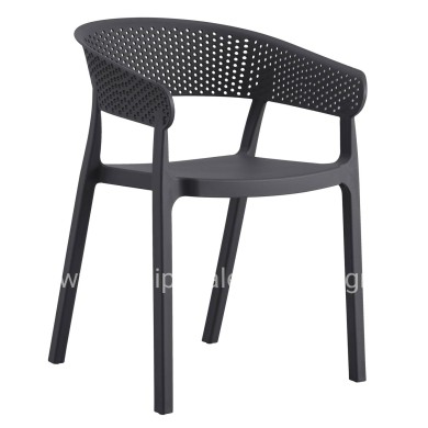 ΠΟΛΥΘΡΟΝΑ ΠΟΛΥΠΡΟΠΥΛΕΝΙΟΥ PERFOE HM5941.10 ΓΚΡΙ 56x50x73Υεκ.