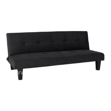 SOFABED ODESSA HM3000.14 BLACK VELVET 180x83x75Hcm.